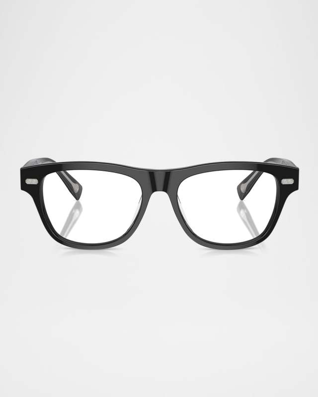 Acetate Square Pillow Sunglasses, 54MM